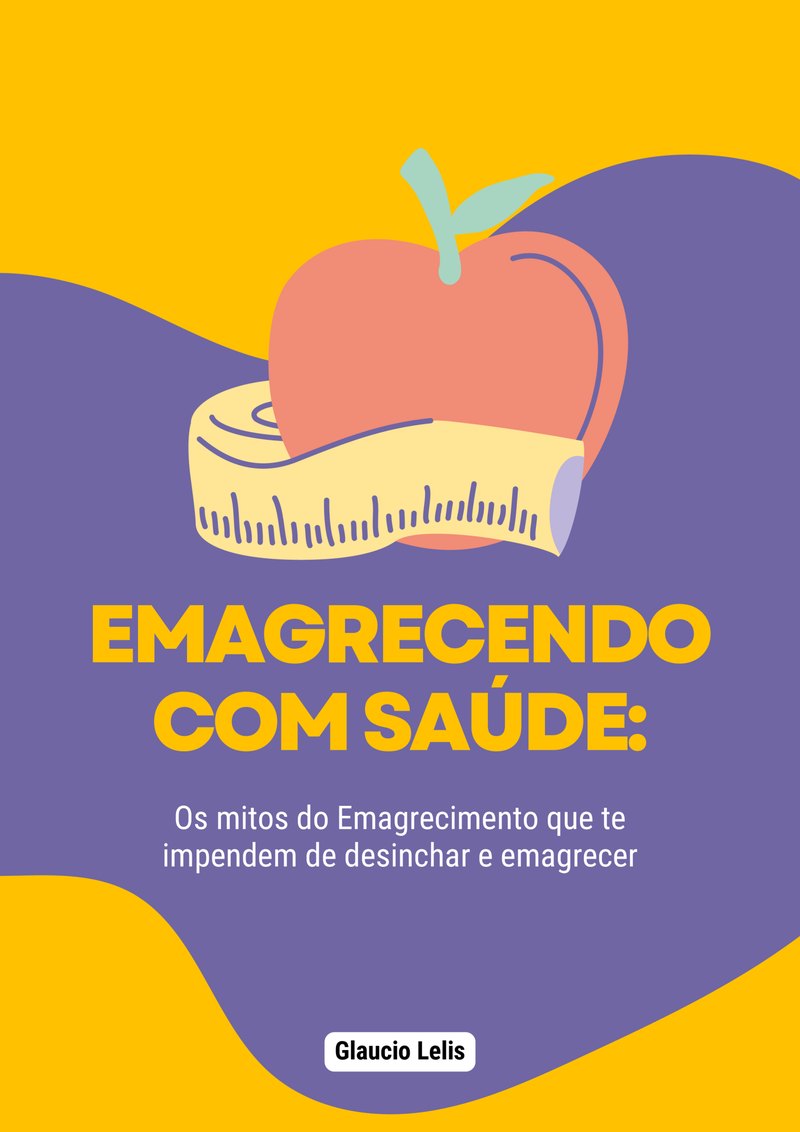 Capa do e-book Emagrecendo com Saúde